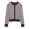 Kaslead New Arrival Women's Clothing Fashion Style Knitting round Neck Long Sleeves round Neck Long Sleeve Short Coat 5536019