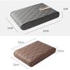 Car Armrest Box Height Pad Universal Leather Armrest Cushion Memory Foam Support Armrest Storage with Pocket Central Universal