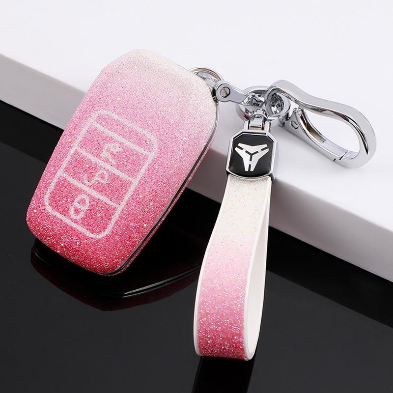 Toyota Car Key Case for Highlander, Camry, Corolla, Venza, Levin, Asian Dragon - Men’s Shell Buckle Bag