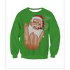 Autumn and winter new Christmas loose personality round neck digital printing sweater men's and women's sweaters