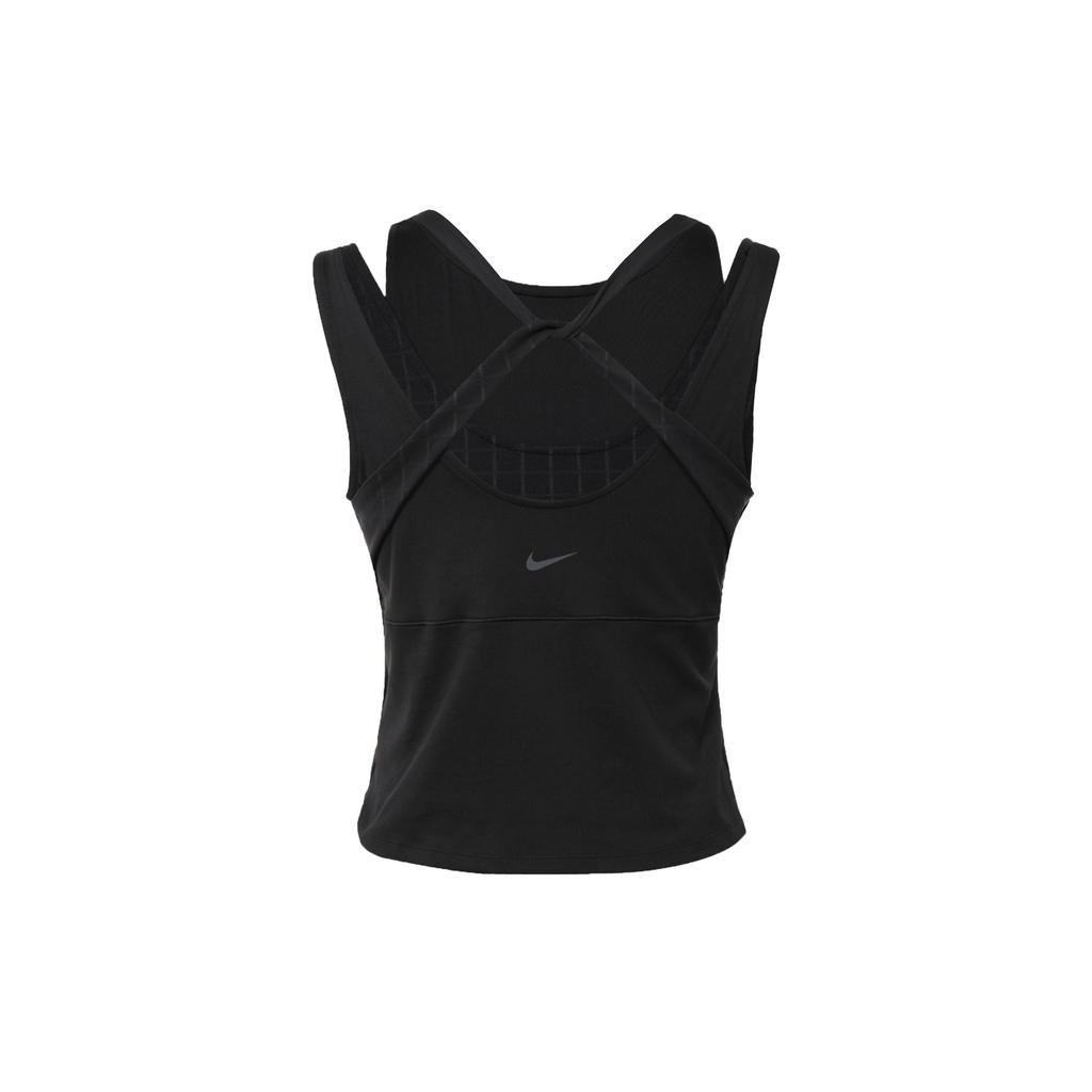 Nike Yoga Dri-FIT Luxe Quick-Dry Sports Tank Top Women Tops Black FB4582-010