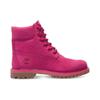 Timberland Leather Durable Shock Absorbing Comfortable Versatile Short Outdoor Boots Women Boots Deep-Pink A2R7T