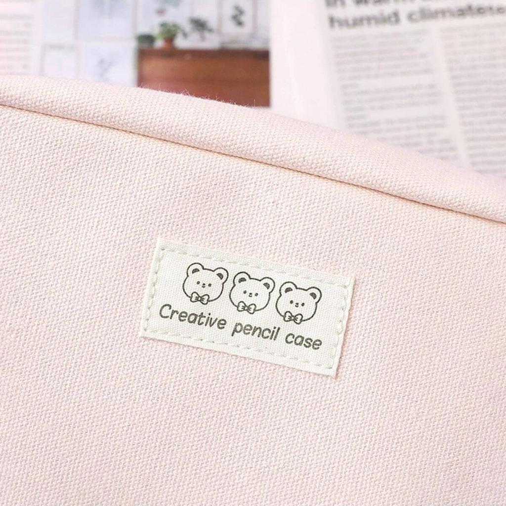 Velkokapacitní penál Kawaii penály pro dívky Roztomilé korejské psací potřeby Školní potřeby Pouzdro na tužky Organizér