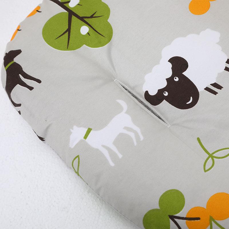 Thickened Cotton Baby Stroller Seat & Backrest Cushion for All Seasons