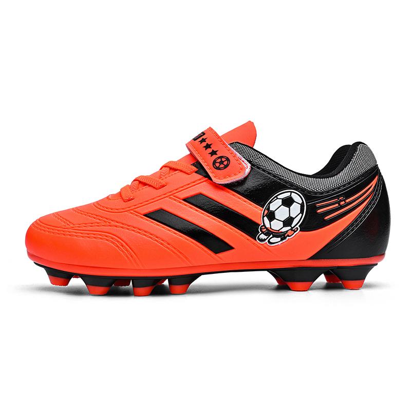 Kids Soccer Shoes Society FG School Football Boots Cleats Grass Sneakers Boys Girls Outdoor Athletic Training Sports Footwear