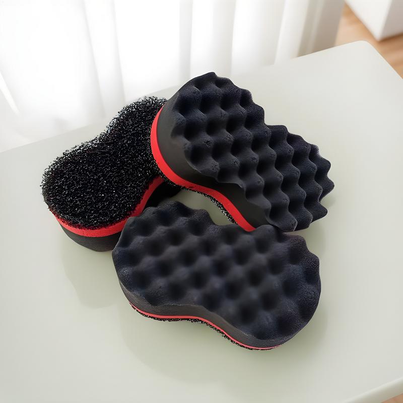 Car Wash Sponge Fine Polishing Pads Honeycomb Car Wax Applicator Pads Buffing Detail Sponge For Auto Cleaning And Polishing