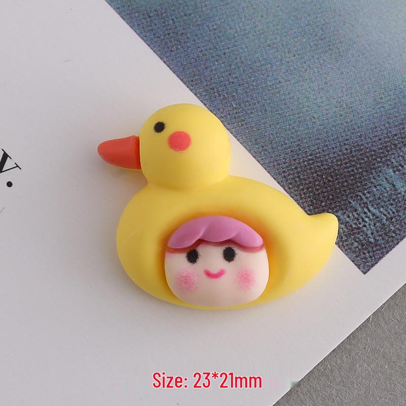 DIY Cute Cartoon Animal Resin Accessories: Hair Clips, Ties, Phone Charms