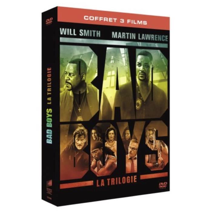 Coffret bad boys trilogie dvd