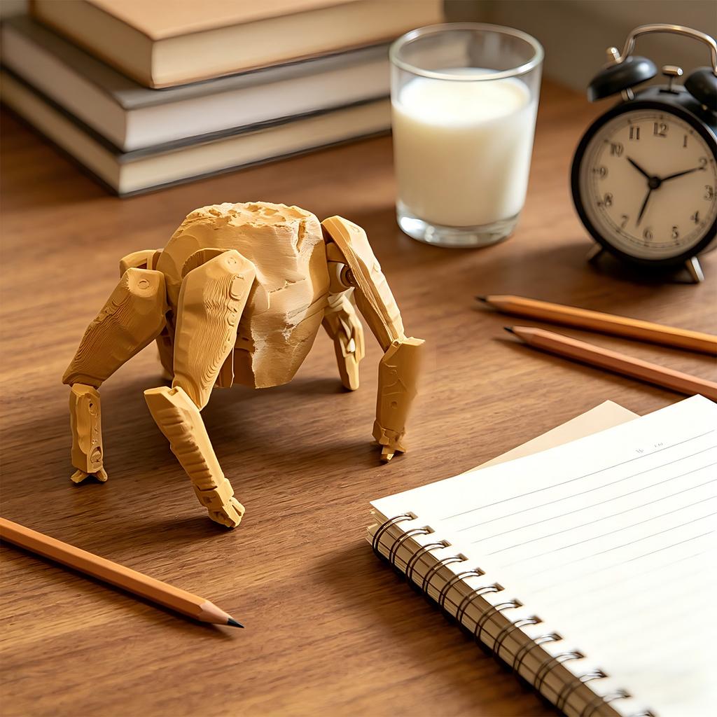 3D Printed Movable Toy Figures, Indoor Decorative Ornaments