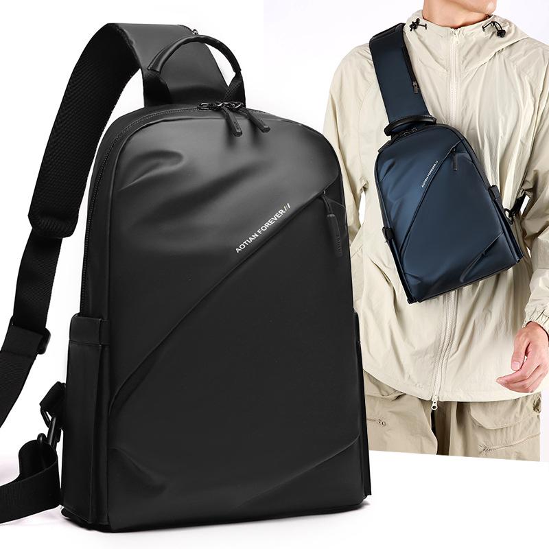 Multifunctional Outdoor Men's Bag Large Capacity Chest Bag Crossbody Bag