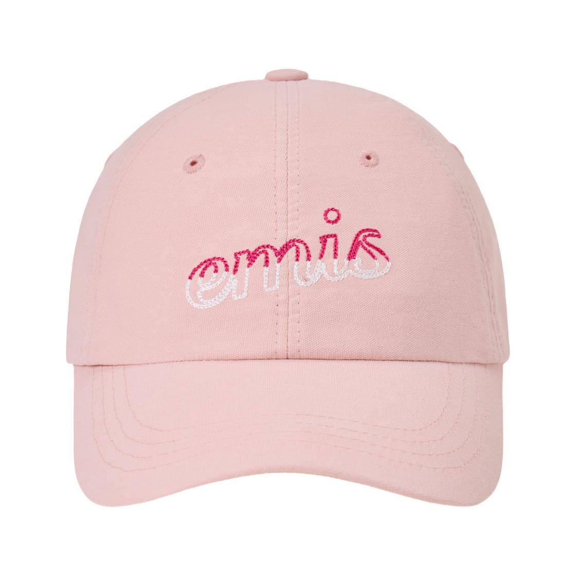 Emis Chain Stitch Ball Cap Pink ONE SIZE