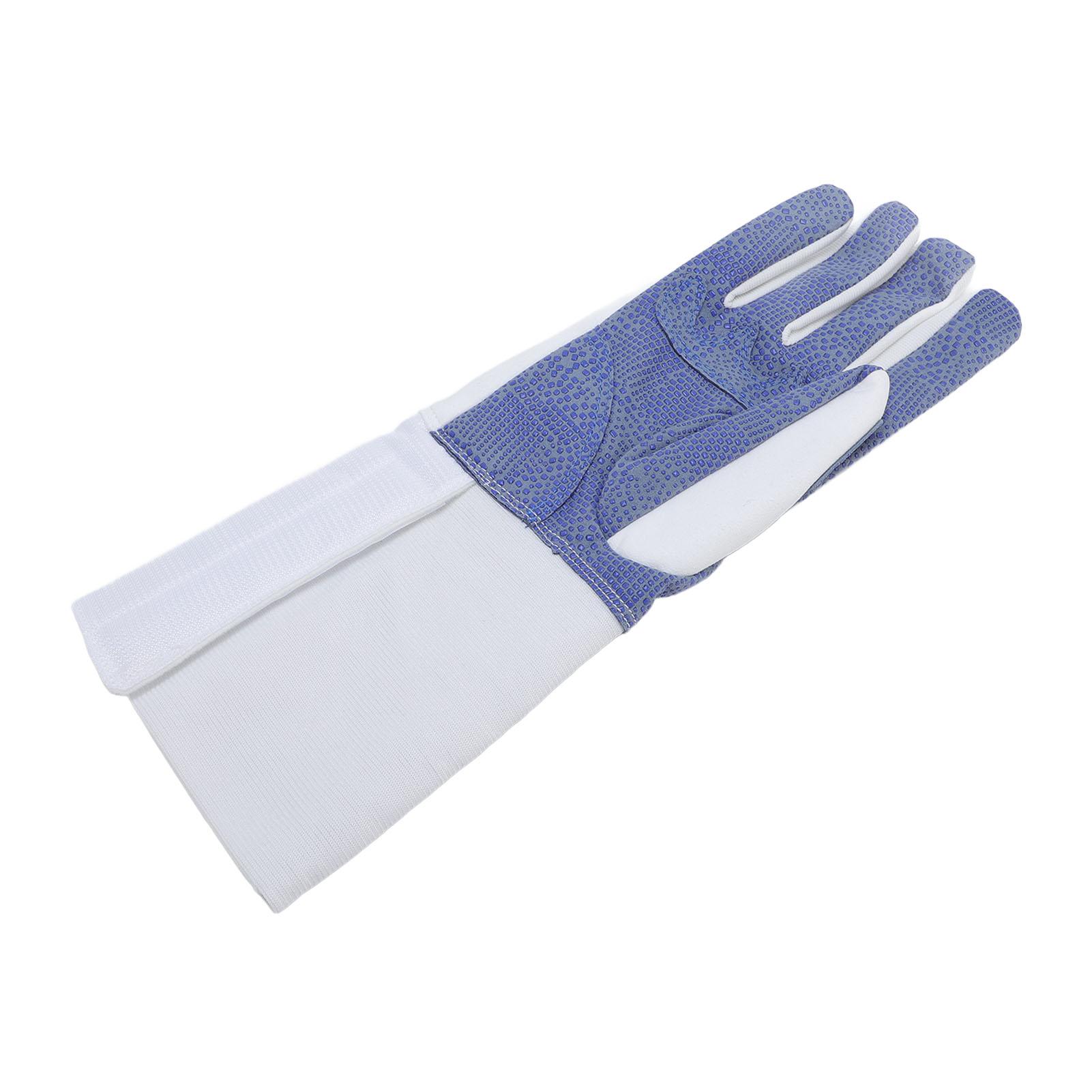 

Фехтовальная перчатка правая рука противоскользящая дышащая сверхпрочная защитная тренировочная фехтовальная перчатка XXL