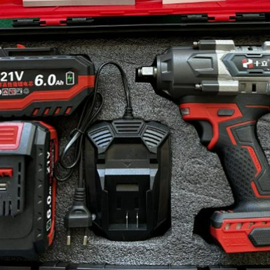 European Standard Brushless Electric Wrench 1000N High Torque Lithium Battery Impact Wrench for Auto Repair