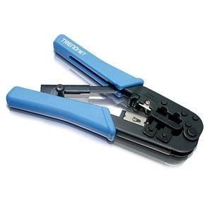 Outil de sertissage - TRENDNET - TC-CT68 - Acier - RJ-11/RJ-45 - Compacte et pratique