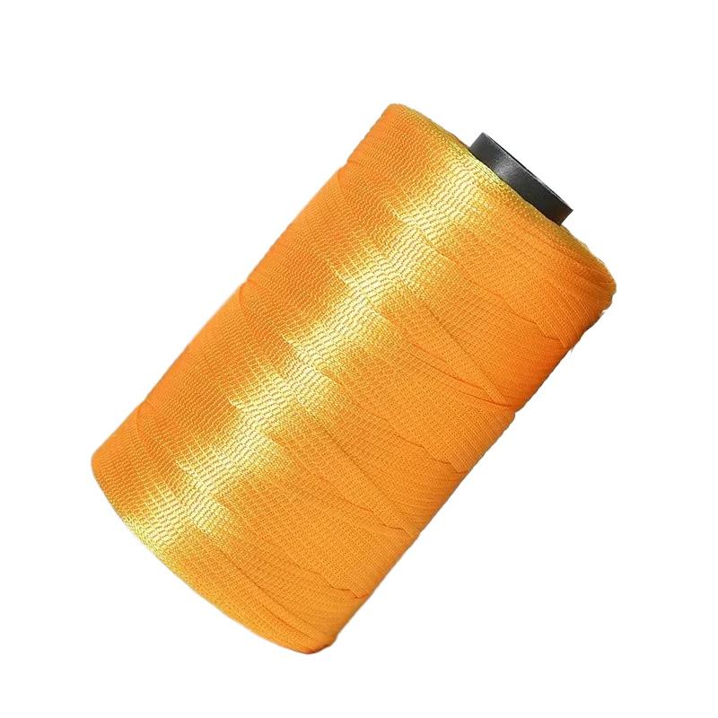 1Roll Crochet Lines Knitting Bag Thread Thin Ice Hemp Threads Woven Material Hollow Yarn Needlework Sewing Silk Thread DIY