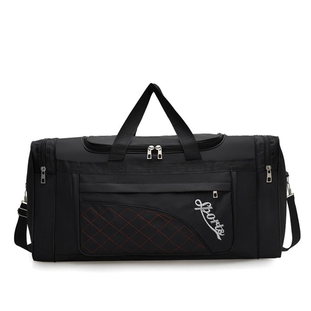 

Dustproof Travel Duffel Bag Large Capacity Travel Luggage Handbag Short Trip чёрный