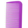 Comb Hair Plastic Curved Detangling Haircutting Combs Fine Teeth for Salon Household Barber