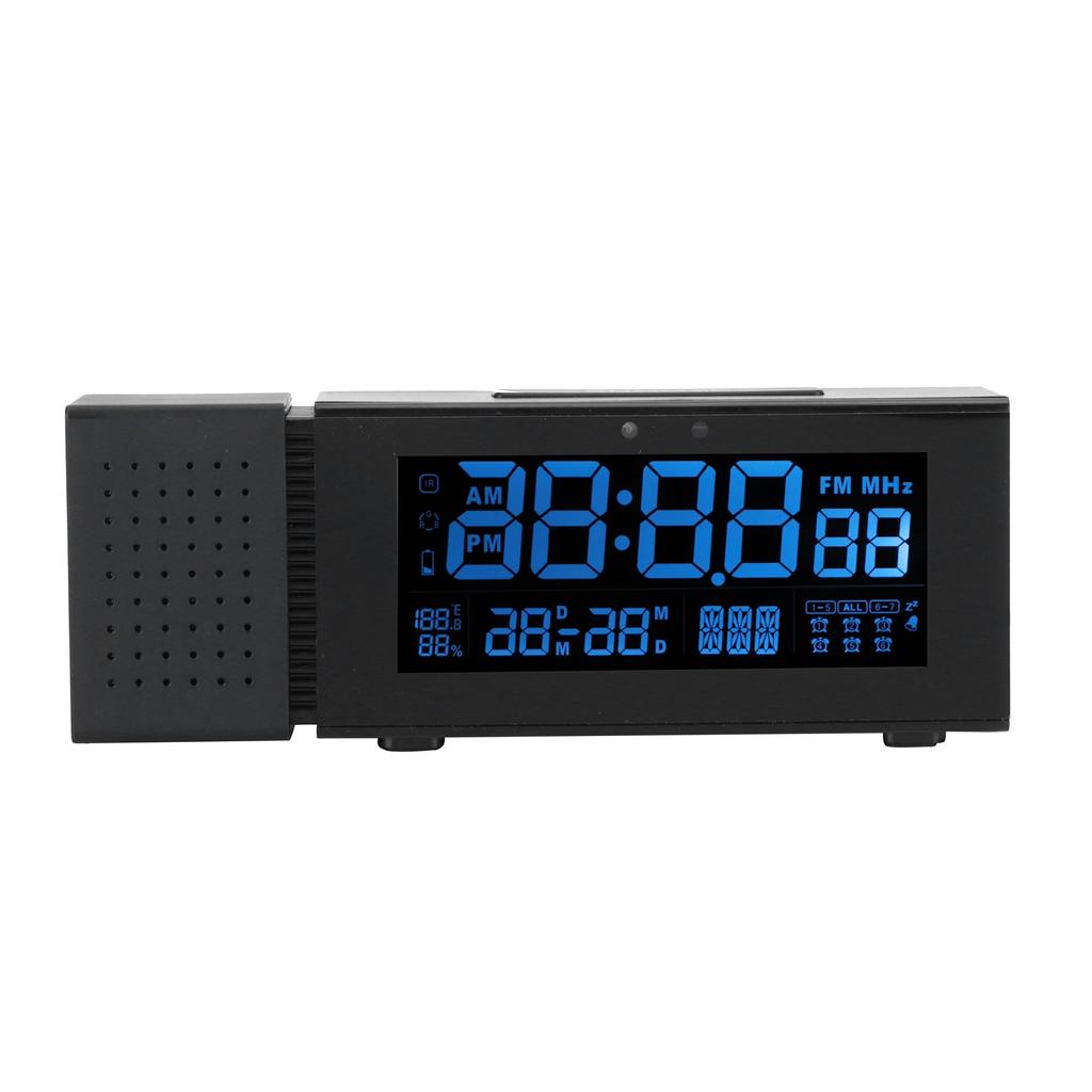 Budzik Dźwięk Światło Wielofunkcyjny Cyfrowy do Gospodarstwa Domowego Kolorowa Lampka Nocna Czujnik Ruchu