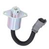 Fuel Shut Off Solenoid Stop Solenoid Valve 2848A278 Replacement for Perkins CAT 216 226 236 246 Skid Steer UB704 Engine