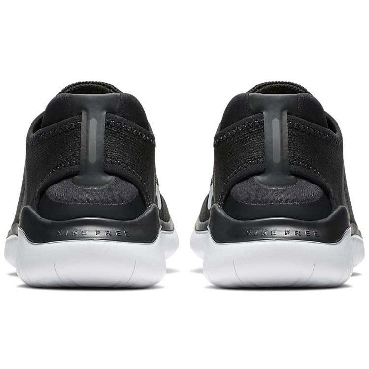 New Nike Free Rn 2018 Black White 942836-001