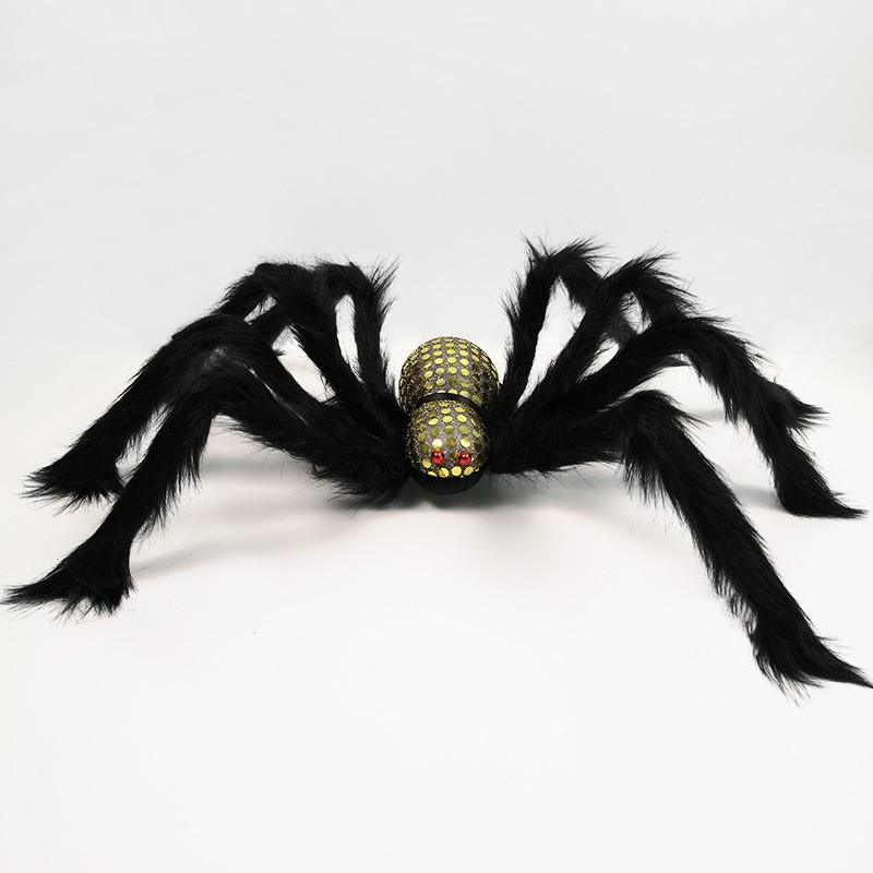 Plush Skull Ghost Spider Halloween Decoration Prop