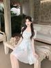 Princess Style Plus Size 2026 Sweet Summer Mesh Bow Dress