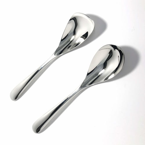 Yamazaki Metal Industry Curry Spoon, Curry Wiseman (Saku)