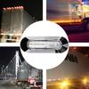 Car Side Indicator Lights, Truck Side Lights - 4 LED Trailer Lights, 12/24v Turn