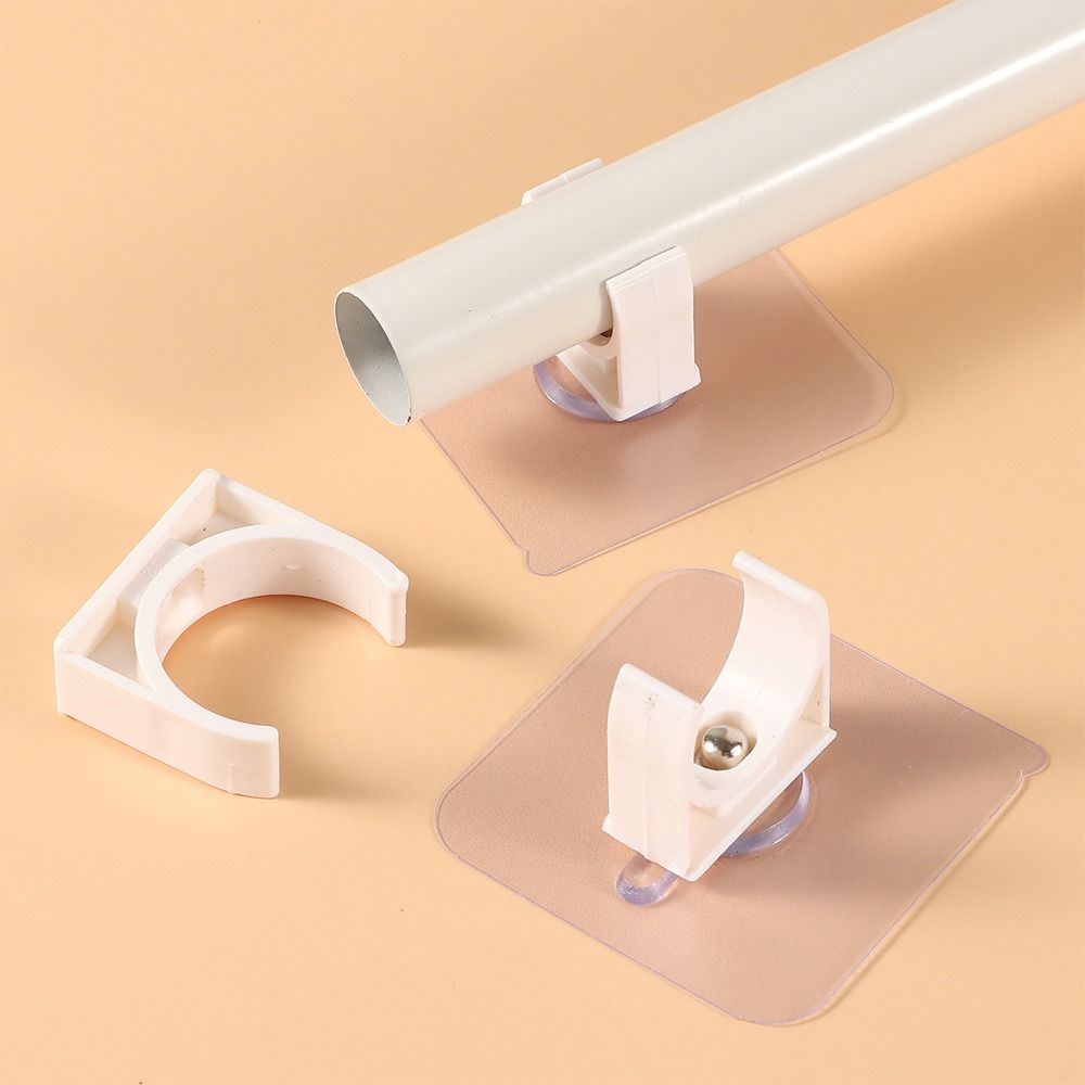 1/5Pcs Punch-freies Selbst-adhesive Rohr Klemme Aquarium Fisch Tank Rohr Clip Stecker