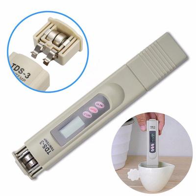 PDTO Digital Water Quality Tester TDS-3 Purity Meter PPM TDS Tester Test Filter