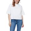 Levis Baumwolle Rundhals Laser Farbiges Logo Kurzarm T-Shirt Damen T-Shirts Weiß 18392-0002