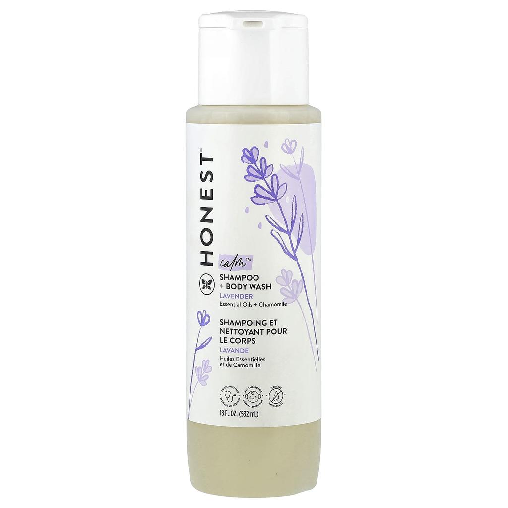 The Honest Company Calm™, Shampoo + Body Wash, Lavender, 532 Ml (18 Fl Oz)