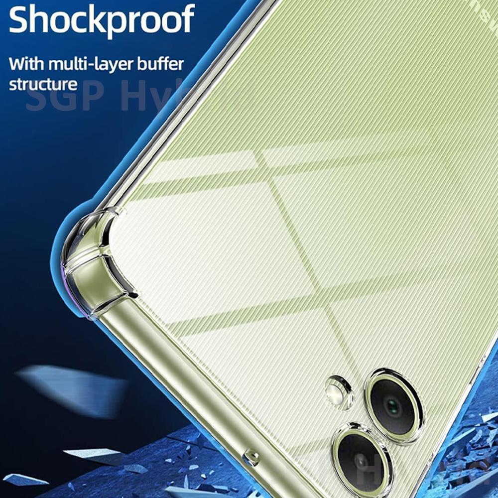 Für Samsung A07 Hülle Klare Silikon-Rückseite Für Samsung Galaxy A07 Samsang A 07 07A 4G Stoßfestes Fundas Handyhülle TPU Hülle