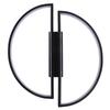 Semicircle Ceiling Light Semicircle Design Simple Style Warm Light Durable Metal LED Ceiling Light