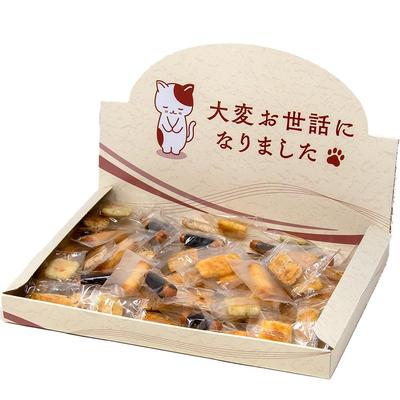 Small Gift Present Soka Senbei Okaki Assortment Thank You for Your Help Retirement 6 Types 60 Pieces Miyako Senbei