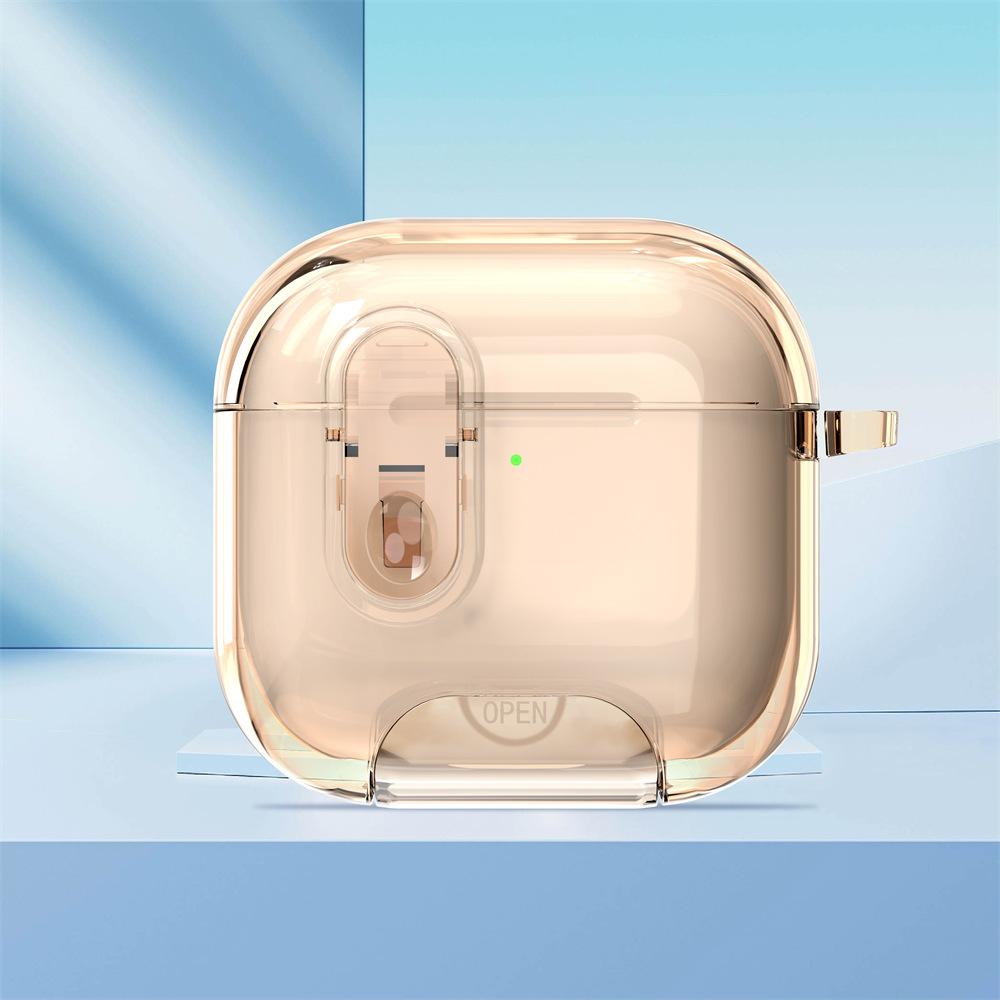 Transparent lock bracket for AirPods pro1 generation protective cover 1 generation pro1 generation apple bluetooth headset case