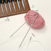Interchangeable Circular Knitting Needle Tunisian Crochet Hook Set 3mm-10.0mm Carpet Crochet Hook Set with Storage Bag