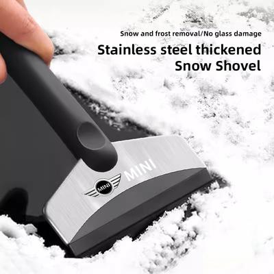 Car Cleaning Shovel Snow Brush Glass Ice Scrapers Tool Accessories For BMW Mini Works Cooper F54 F55 F56 F57 F60 R50 R52 R53 R55