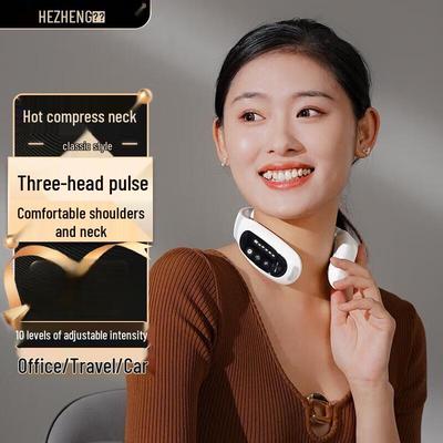 HEZHENG Smart Wireless Pulse Neck Massager CN Plug (adapter Included)