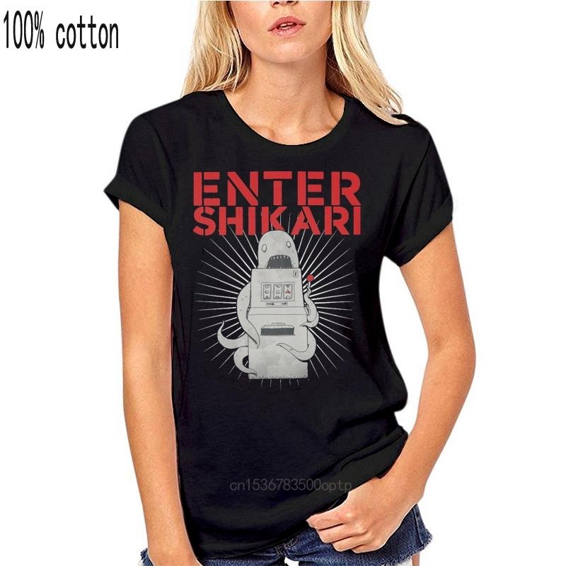 

Enter Shikari Synaw T-Shirt Cotton Unisex Funny Tops Tee Shirt 3XL чорний