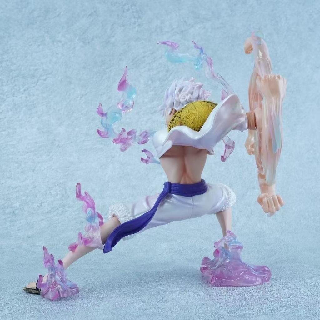 One Piece Luffy swinging punch - Nika Luffy One Piece model figure, trendy collectible statue