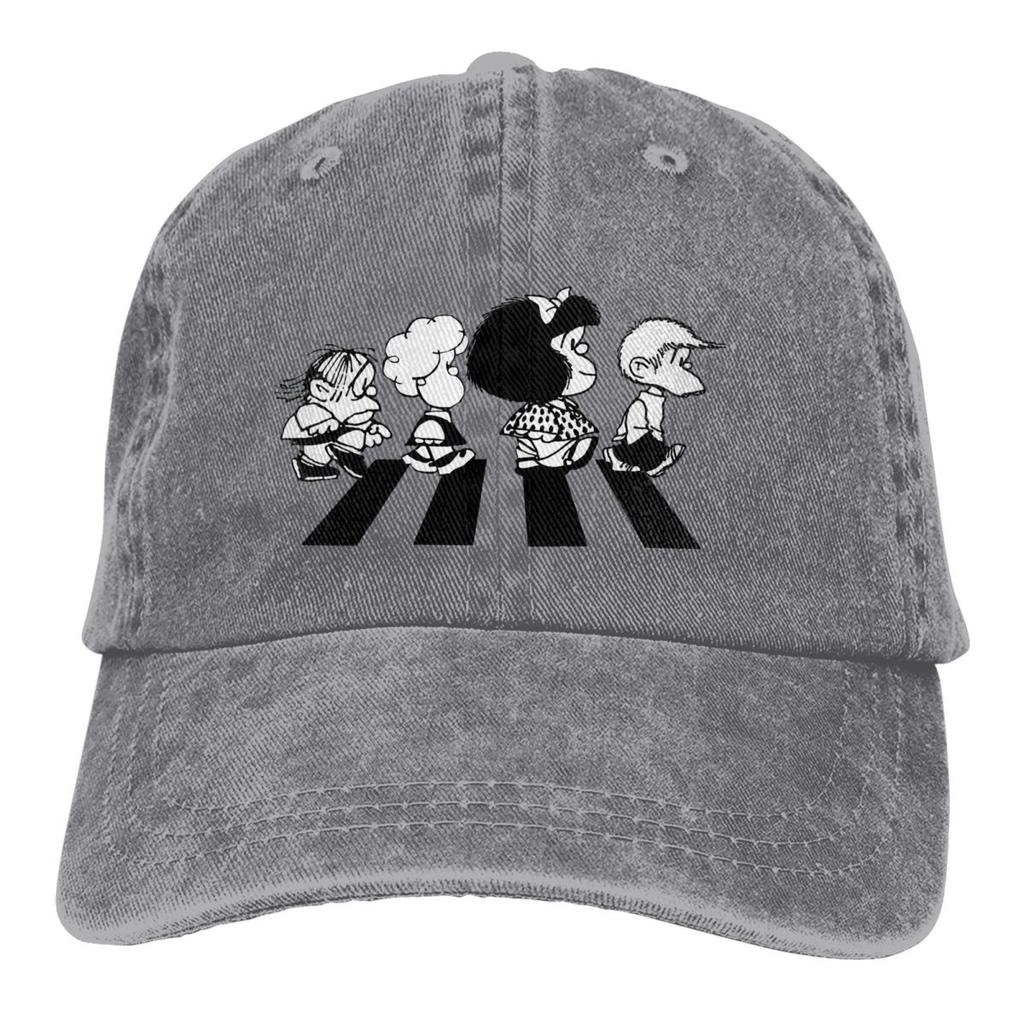 Her Friends Baseball Caps Peaked Cap Mafalda Cartoon Sun Shade Hats for Men