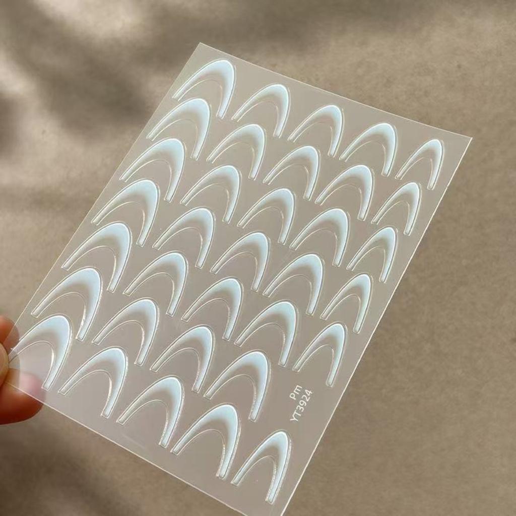 Gradient Tip Nail Stickers - Wraps for Salon or DIY