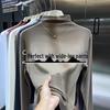 Women's Slim Half-High Collar Long-Sleeve T-Shirt - 2025 Autumn/Winter Collection