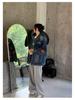 Trendy Unisex Butterfly Washed Denim Jacket - Spring/Autumn Casual Loose Fit