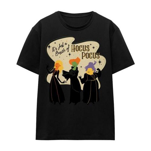 Hocus Pocus Unisex Adult Just A Bunch Of Hocus Pocus Sanderson Sisters T-Shirt