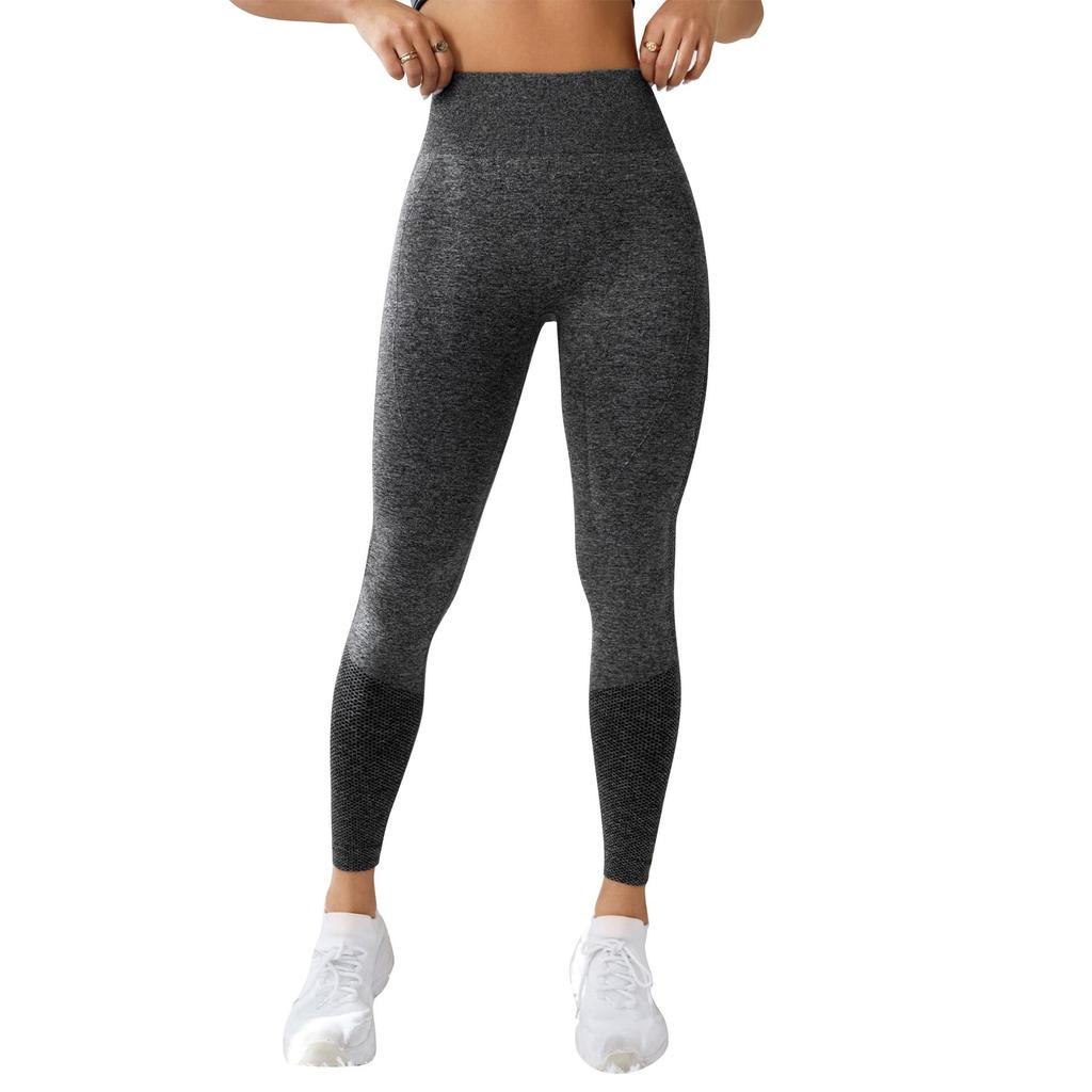 European & American High-Waist Seamless Yoga Pants - Hip-Lifting Peach Leggings for Women
