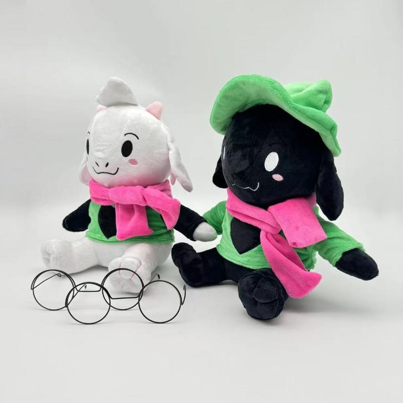 Non-Toxic Treasuringu New Deltarune Plush Toys Kawaii Ralsei Plush Stuffed Toys Tenna Doll Changeable Plushie Clothes Birthday Gifts