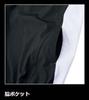 ZETT Baseball Youth Long Sleeve Black x White Size Fits heights chest and waist V-Neck Jumper, (1911A), 140, BOV331J. 135-145cm, 64-72cm, 57-63cm.