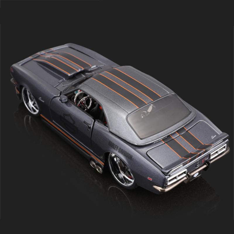 Maisto 1:24 Chevrolet Camaro Z/28 1968 Alloy Sports Car Model Diecasts Metal Racing Vehicles Car Model Simulation Kids Toys Gift